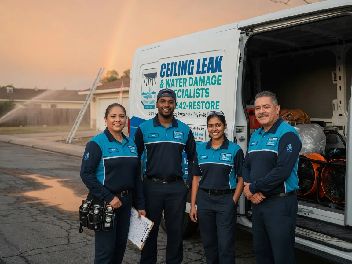 Ceiling Leak Cleanup company in Williston, TN